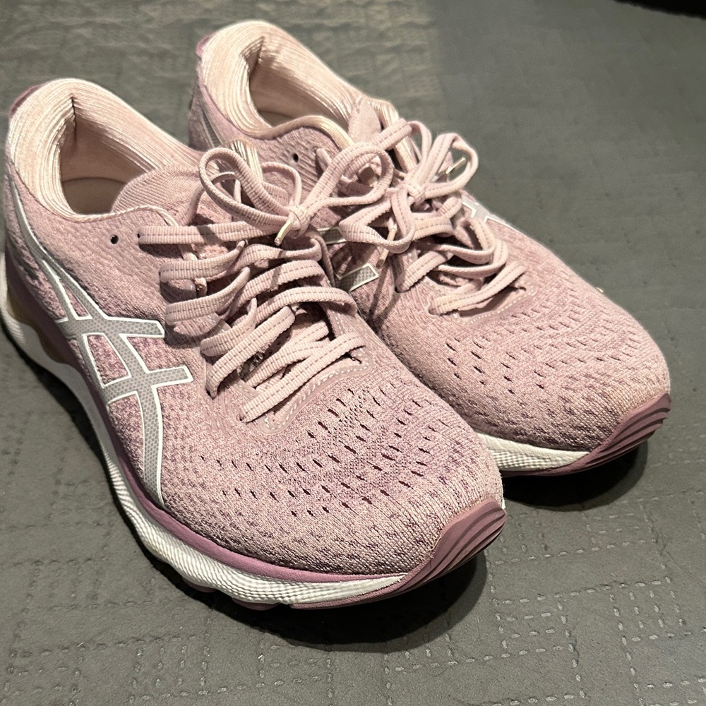 ASICS Women's Light Pink Athletic Shoes